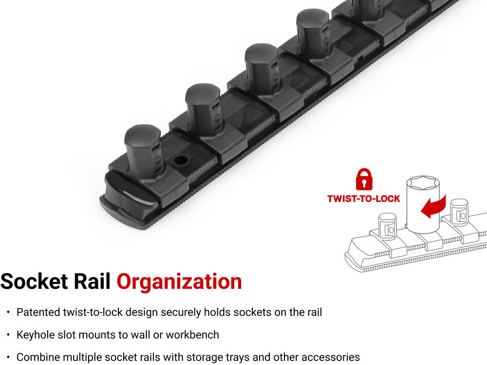 Tekton 1/2 Inch 12 Point Socket Set, 11 Pieces (3/8-1 Inch), large image number 6