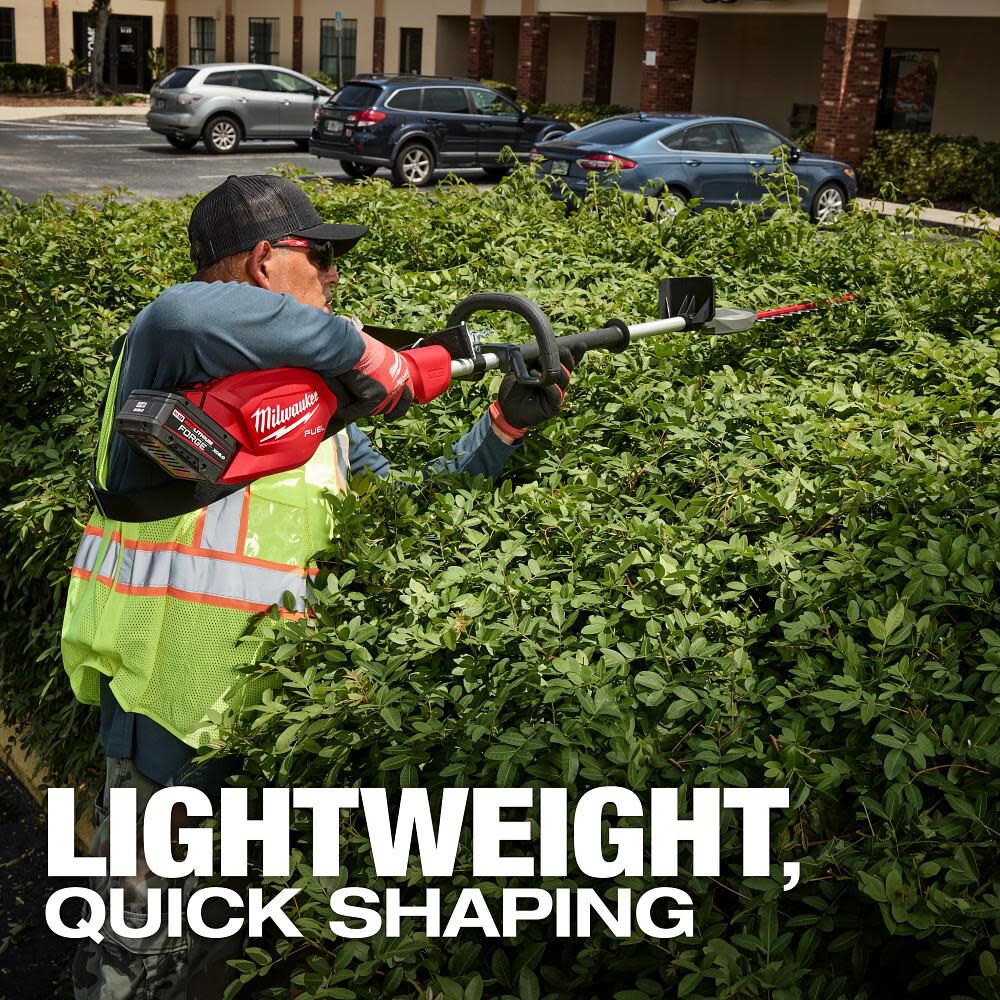 Milwaukee M18 FUEL Short Pole Hedge Trimmer Kit, large image number 8