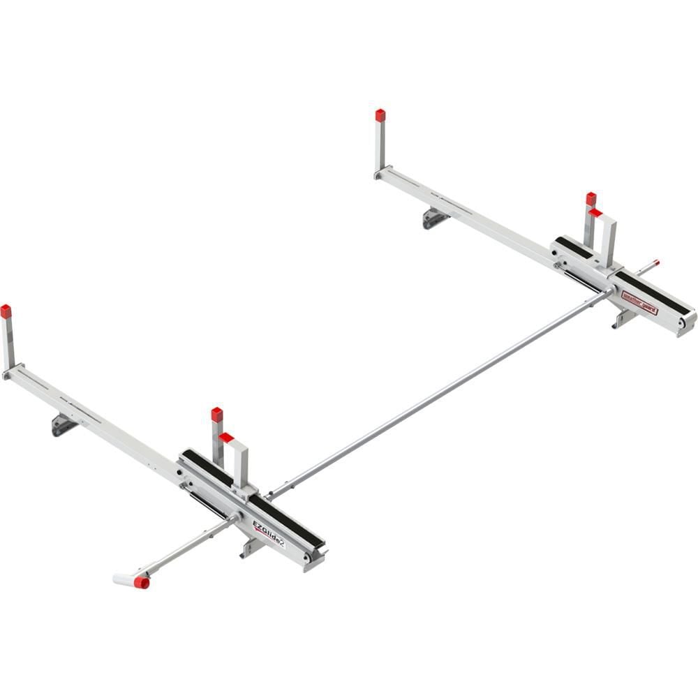 Weather Guard EZGLIDE2 Fixed Drop-Down Ladder Rack Compact, large image number 1