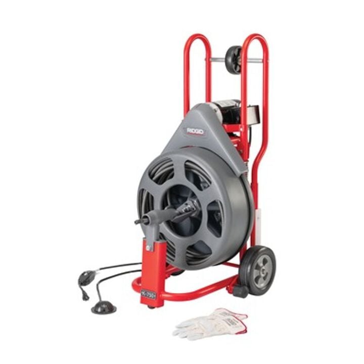 Ridgid K750R Drum Machine, large image number 4