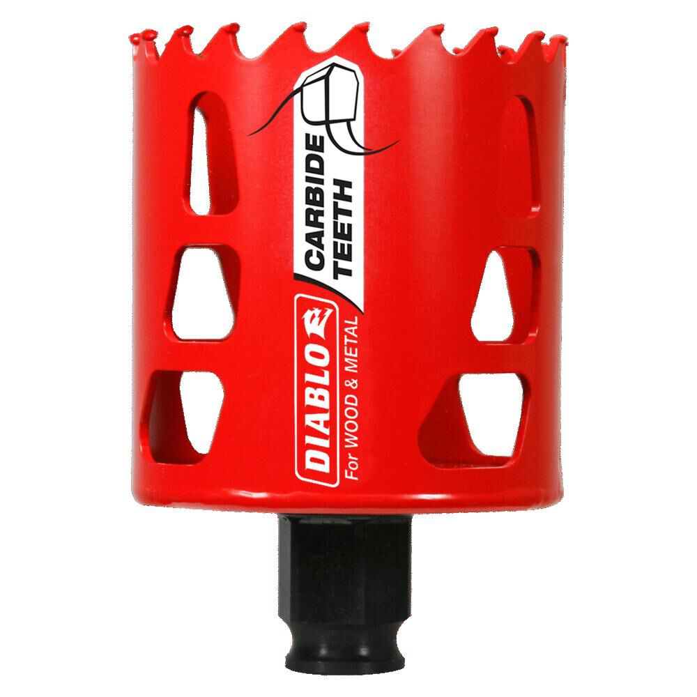 Diablo Tools 2-3/8in (60mm) Carbide-Tip Wood & Metal Holesaw, large image number 1