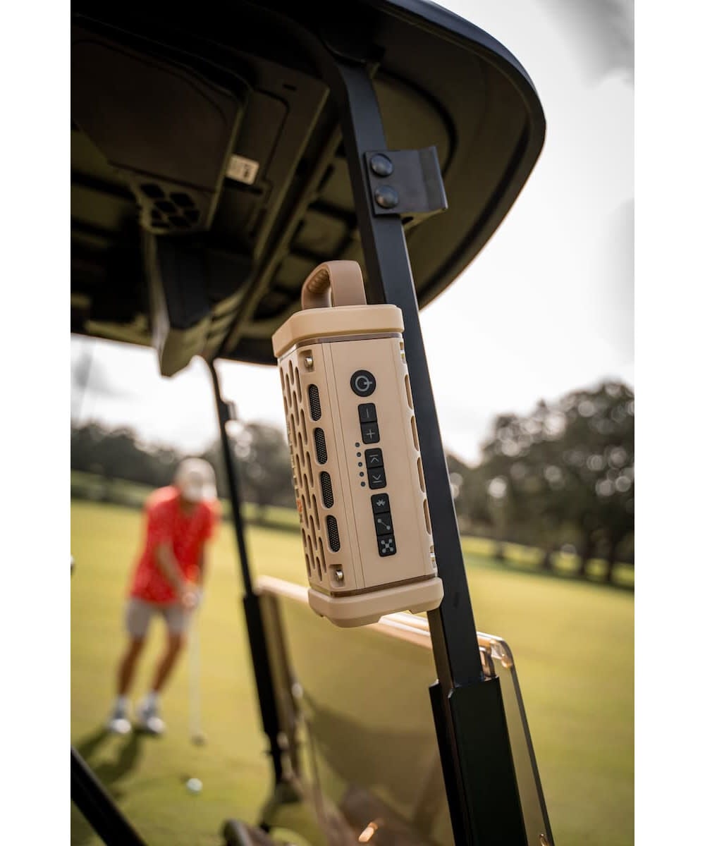 Turtlebox Ranger Li-Ion Battery-Powered Ultra-Portable Speaker, Tan, large image number 9