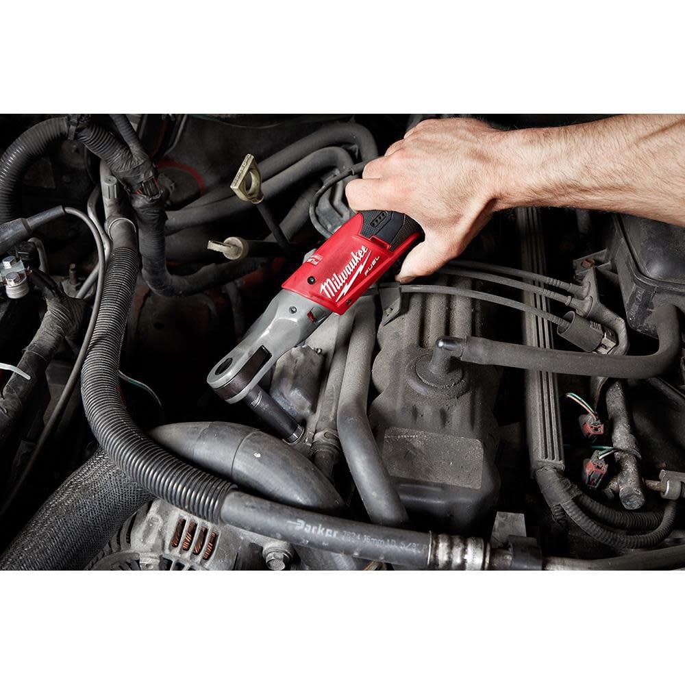 Milwaukee M12 Fuel 1 2 In Ratchet 2 Battery Kit 2558 22 - Image 9