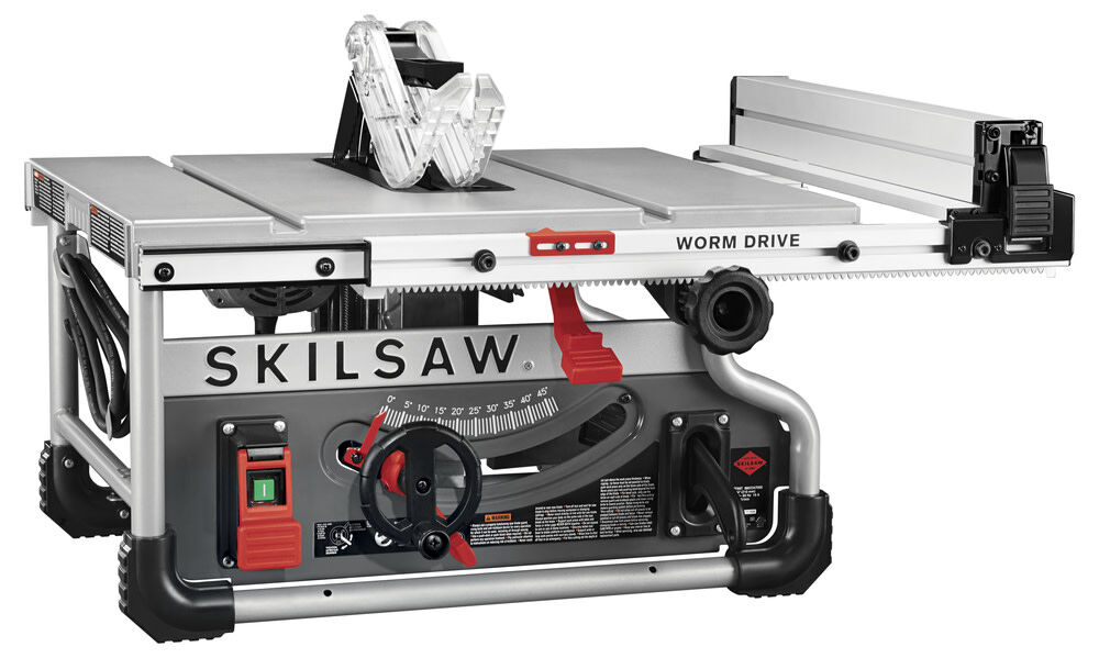 SKILSAW 8 1/4in Portable Worm Drive Table Saw with Blade SPT99T01