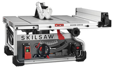 SKILSAW 8 1/4in Portable Worm Drive Table Saw with Blade, large image number 1