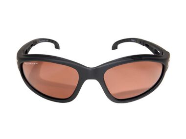 Edge Dakura Polarized Safety Glasses Black Frame Copper Lens, large image number 2