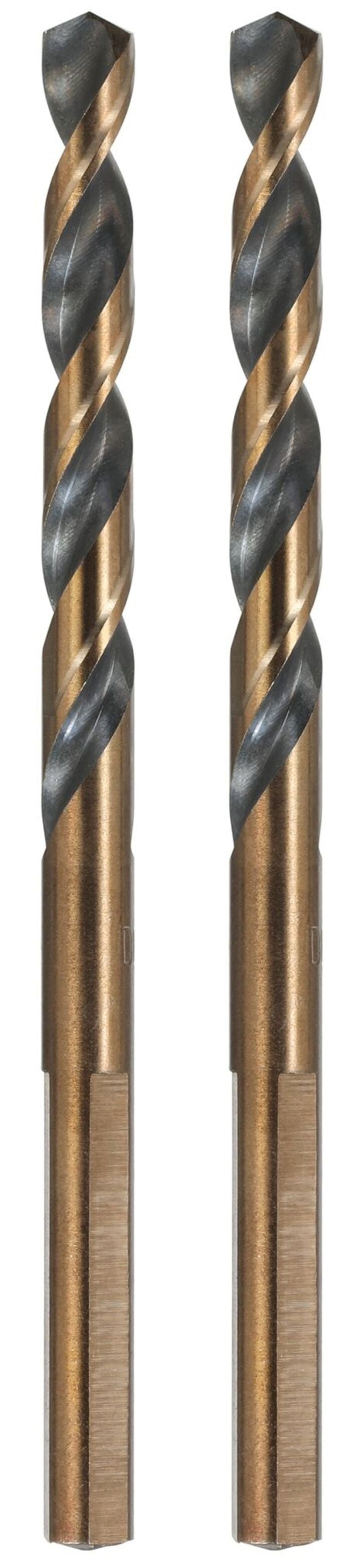 DEWALT 15/64 Inch Black Oxide Split Point Drill Bit, 2 Pieces