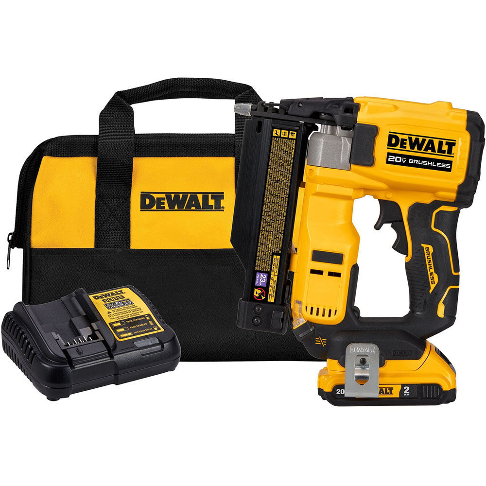 DEWALT ATOMIC Compact Series 20V MAX Pin Nailer 23 Gauge Kit, large image number 1