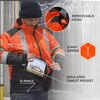Ergodyne 8390 Orange Class 3 Hi-Vis Jacket with ampliFIRE Lining, small image number 5