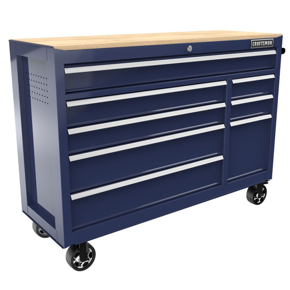 CRAFTSMAN 52 Inch 8-Drawer Workstation - Midnight, large image number 3