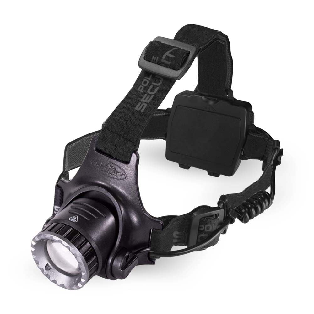 Police Security LONG THROW 500 Lumens Lithium-Polymer Rechargeable Headlamp – 97745
