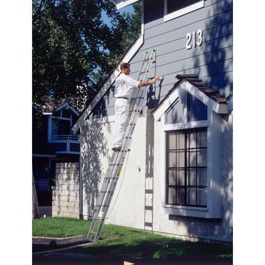 Werner Type II Compact Aluminum Extension Ladder, large image number 6
