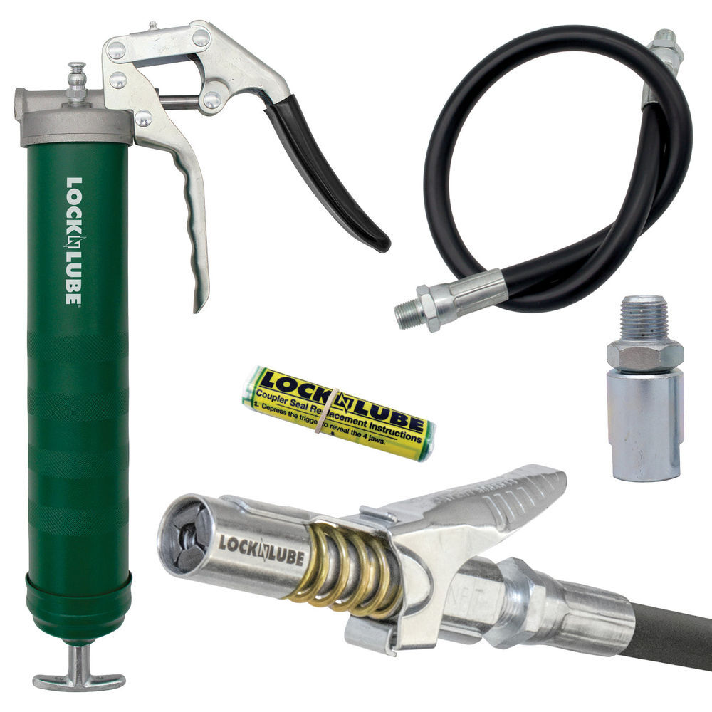 Lock N Lube Pistol Grip Heavy Duty 5000 PSI Grease Gun, large image number 3