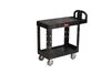 Rubbermaid Heavy Duty 2-Shelf Utility Cart Flat Shelf (Small), small