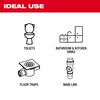Milwaukee 1 1/2inch Carbide Chain Knocker for 5/16inch Chain Snake Cable, small image number 3