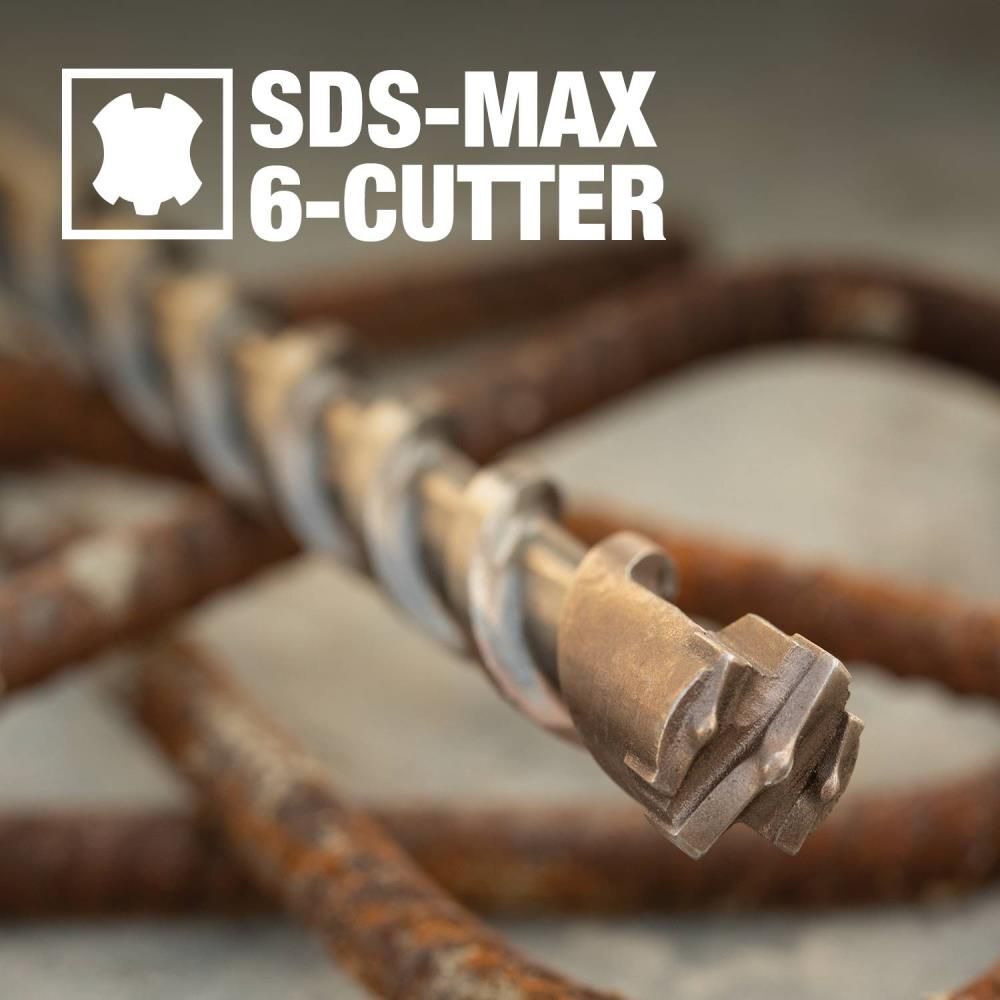 Makita 1 1/4in x 21in SDS MAX Bit 6 Cutter, large image number 4