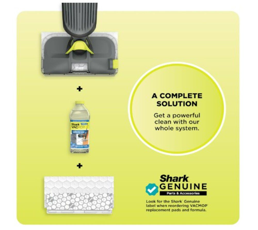 Shark VACMOP 10 Inch 10.8V Cordless Hard Floor Vacuum Mop with Headlight, large image number 6