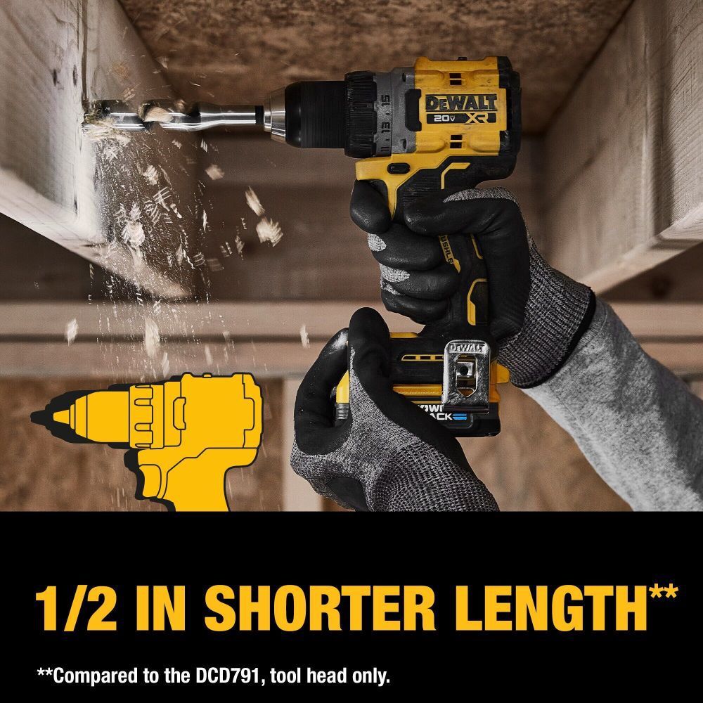 DEWALT 20V MAX XR Brushless Cordless 1/2 in. Drill/Driver Kit, large image number 7