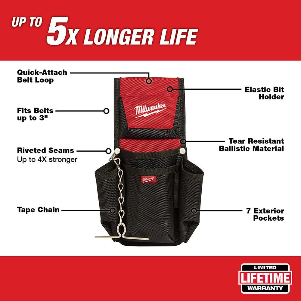 Milwaukee Compact Utility Pouch, large image number 2