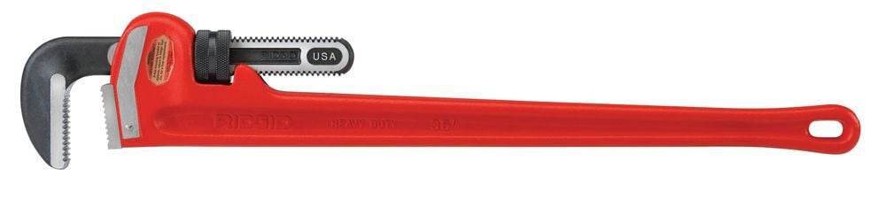 Ridgid 36 Inch Heavy-Duty Straight Pipe Wrench, large image number 3