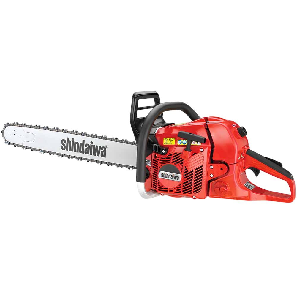 Shindaiwa 27inch Bar Chainsaw 59.8cc Professional Rear