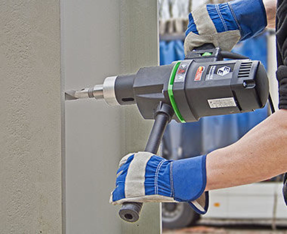 CS Unitec 110V 16.3A Electric Reversible Hand-Held Drilling Machine, large image number 2