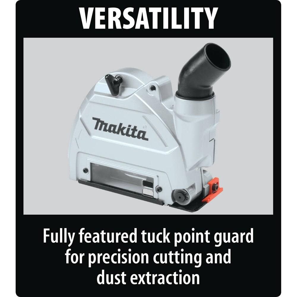 Makita 5 in. SJSII Angle Grinder with Tuck Point Guard GA5040X1