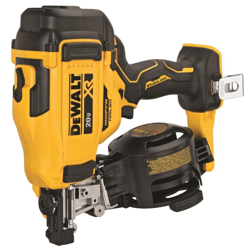DEWALT 20V MAX Cordless Roofing Nailer & Utility Knife Set Bundle, large image number 3