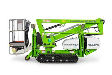 Niftylift 33.5' Boom Lift Track Drive Narrow with Telescopic Upper Boom - Diesel & AC Power, large image number 11