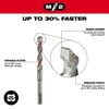Milwaukee SDS-Plus 2-Cutter 1/2 in. x 4 in. x 6 in., small image number 4