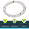 Sharkbite 3/4in x 25' White Polyethylene PEX Coil Tubing, small image number 3