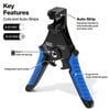 Klein Tools Katapult Automatic Wire Stripper/Cutter, small image number 2