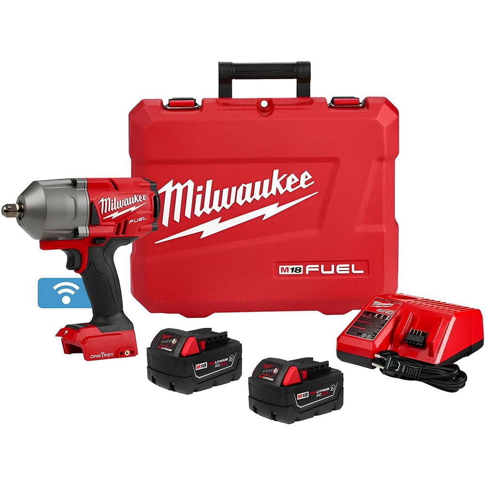 Milwaukee M18 FUEL with ONE-KEY High Torque Impact Wrench 1/2inch Pin Detent Kit - 2862-22R