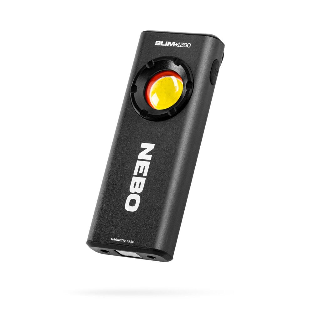 Nebo SLIM 1200 Lumens Pocket Light with Laser Pointer & Power Bank – NEB-WLT-1007