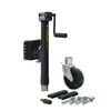 Trailer Valet TVJX5-S - 5000 lbs Side Pipe Mount Bracket Drill Jack with Wheel, small image number 1