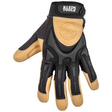 Klein Tools Pair of Leather Work Gloves - Large, large image number 8