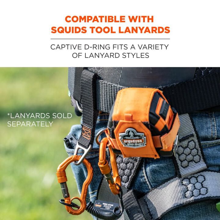 Ergodyne Squids 3171 Anchor Strap Belt Loop Attachment 5lbs 2pk, large image number 4