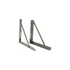 Buyers Products Company 18x24 Inch Welded Stainless Steel Mounting Brackets, small image number 2