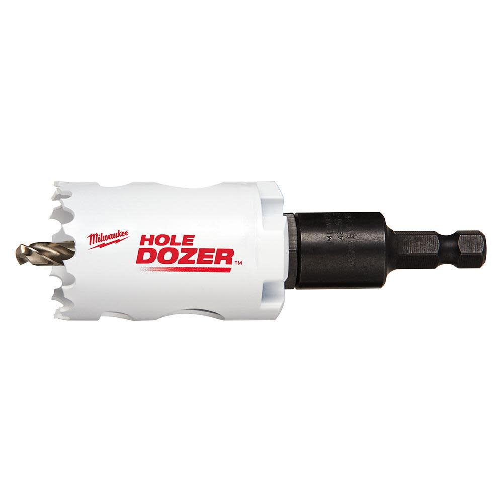 Milwaukee 1-3/8inch HOLE DOZER Bi-Metal Hole Saw with Arbor, large image number 1