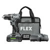 FLEX 24V Cordless 1/2 Inch 2 Speed Compact Drill Driver Kit, small image number 3