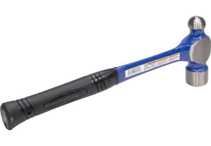 Vaughan 24 Oz Ball Pein Hammer with Steel Handle, large image number 4