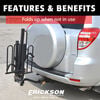 Erickson Mfg Adjustable Hitch-Mount Bicycle Carrier with Bike and Hitch Locks, small image number 3