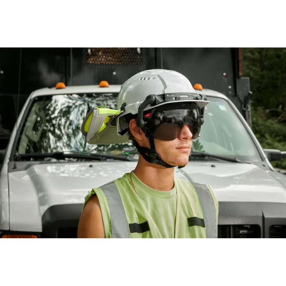 Visor hard hat sale