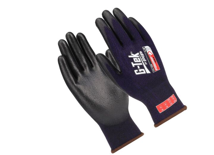 Protective Industrial Products G-Tek PosiGrip MAX Purple Black Gloves XL, large image number 2