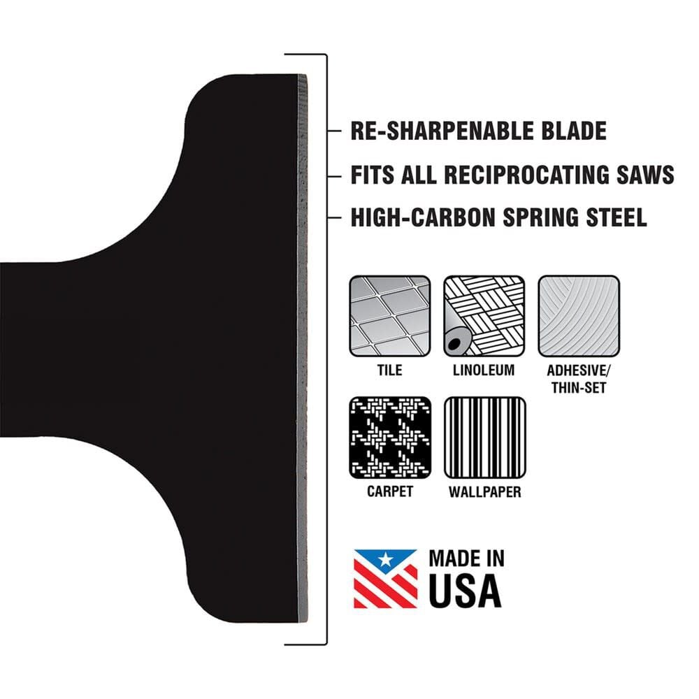 Spyder 6 Inch Scraper Blade Reciprocating Saw Attachment, large image number 3
