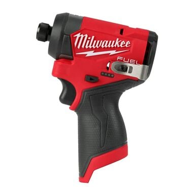 Milwaukee M12 FUEL 1/4inch Hex Impact Driver Reconditioned (Bare Tool), large image number 0