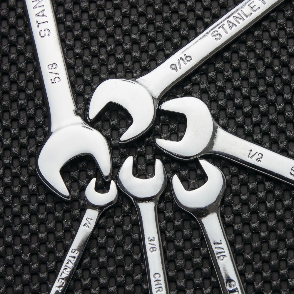 Stanley Combination Wrench Set Metric, 6 Pieces, large image number 2