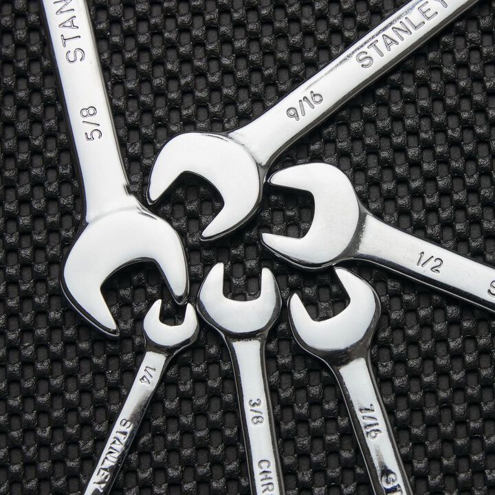 Stanley Combination Wrench Set Metric, 6 Pieces, large image number 1