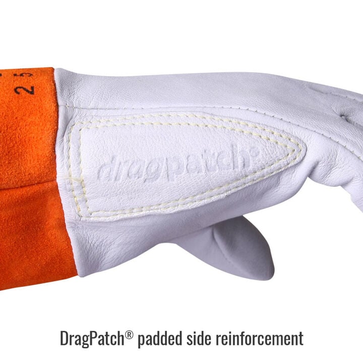 Black Stallion Premium Grain Kidskin TIG Gloves, large image number 2