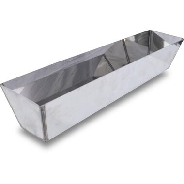 Marshalltown Heli Arc Mud Pan 14in Stainless Steel Design